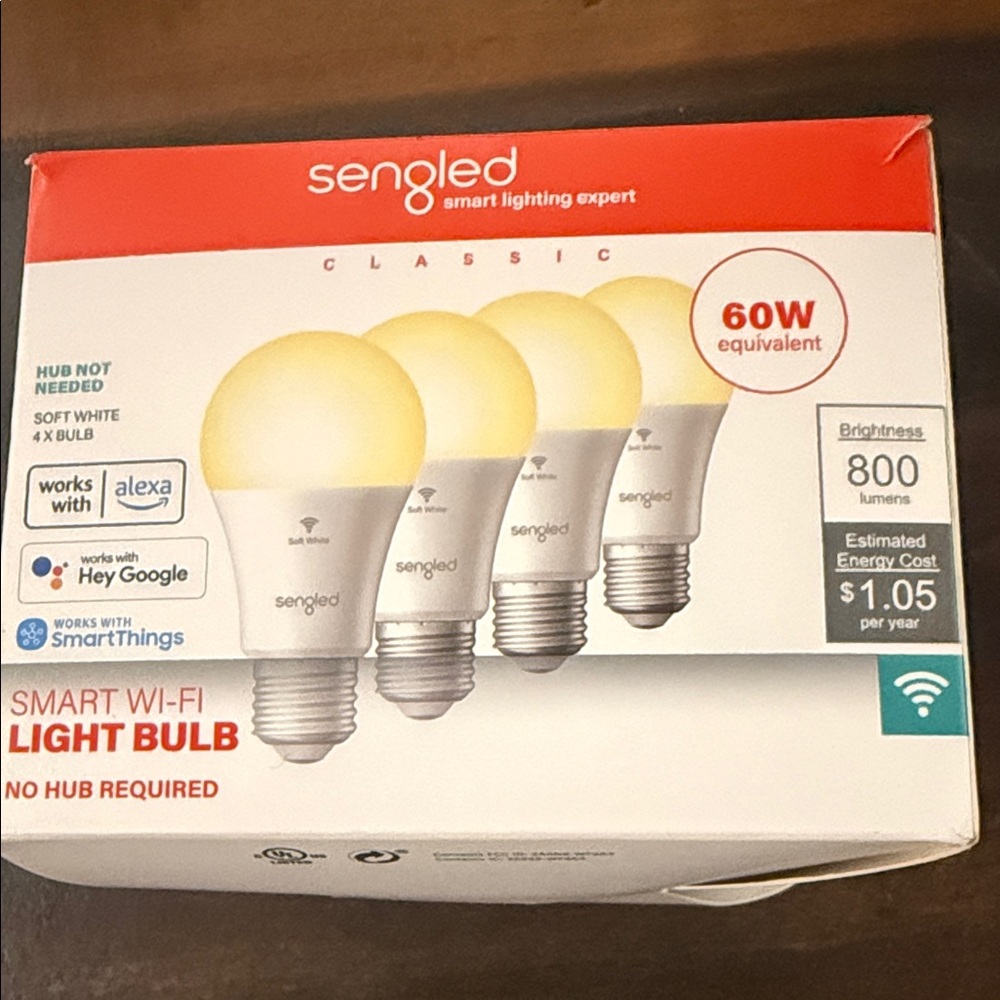 3 boxes of Sengled Smart Light Bulb / 12 bulbs total